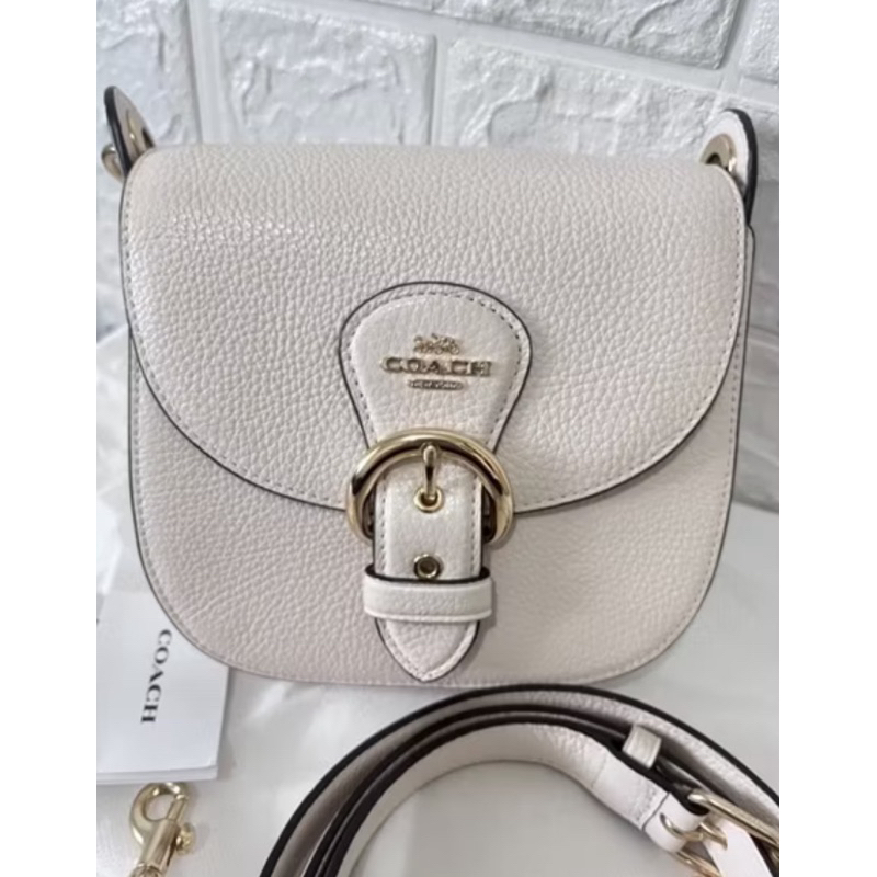 preloved coach kleo 17 in chalk