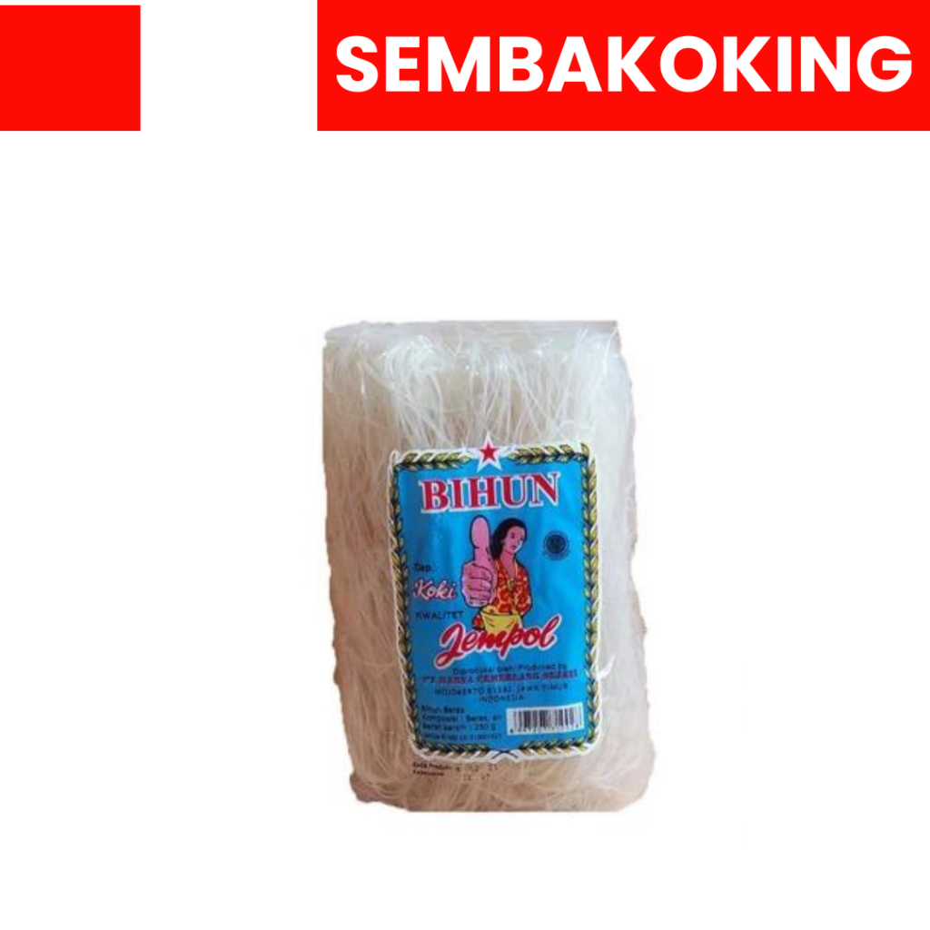 

BIHUN JEMPOL BERAS CAP KOKI JEMPOL 250GR