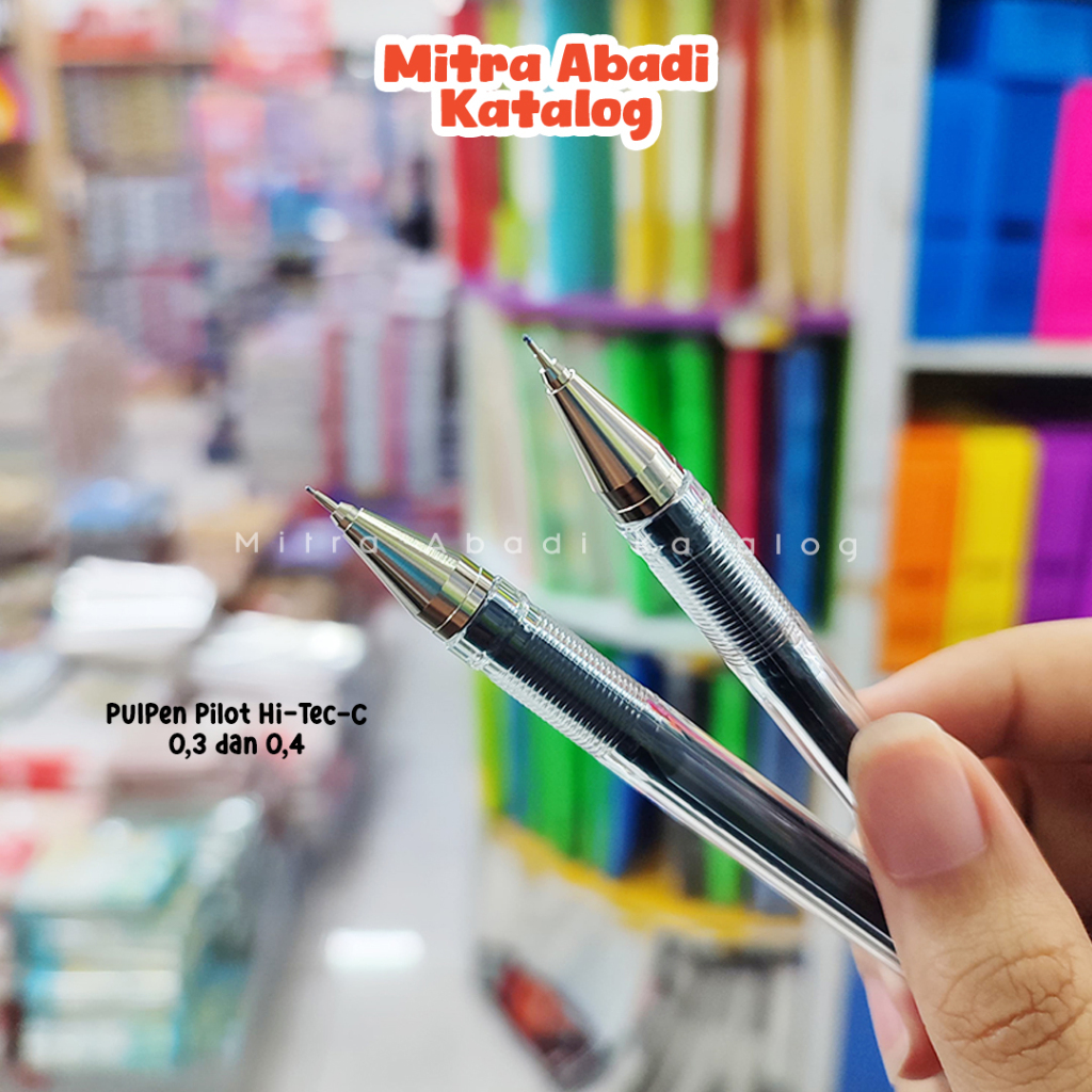 

(1PCS) PULPEN PILOT HI TEC C 0,3 DAN 0,4 , 0.25 / PEN HITAM MERAH BIRU BOLPEN BOLPOIN NIB JARUM KECIL ALAT TULIS STATIONERY KANTOR KAMPUS SEKOLAH KULIAH MURAH LENGKAP / MITRA ABADI KATALOG JOGJA