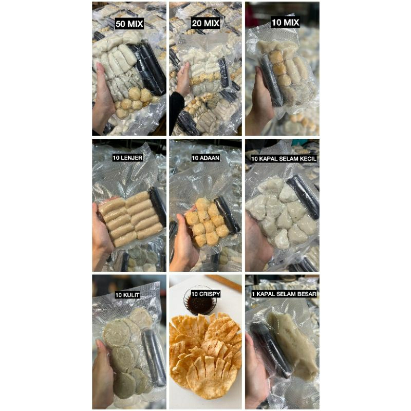 

Pempek Lampung Frozen Homemade