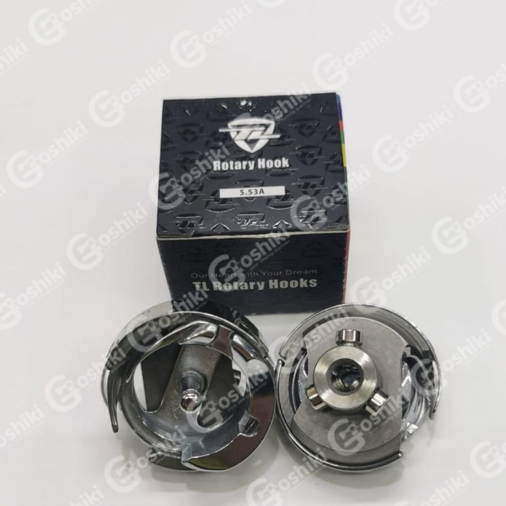Rotary 5.53A  [ Lubang AS 5mm ] / Rotary Hook  / Sarangan Rumah Sekoci Mesin Jahit Bordir / Semi Hig