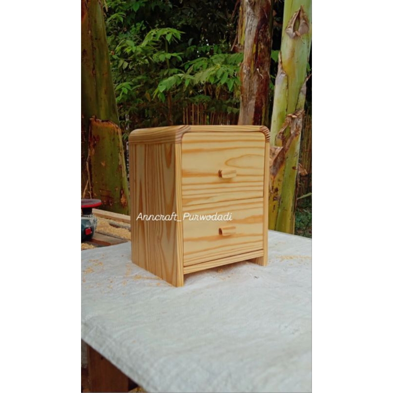 NAKAS KAYU / KOTAK PENYIMPANAN / LACI KAYU