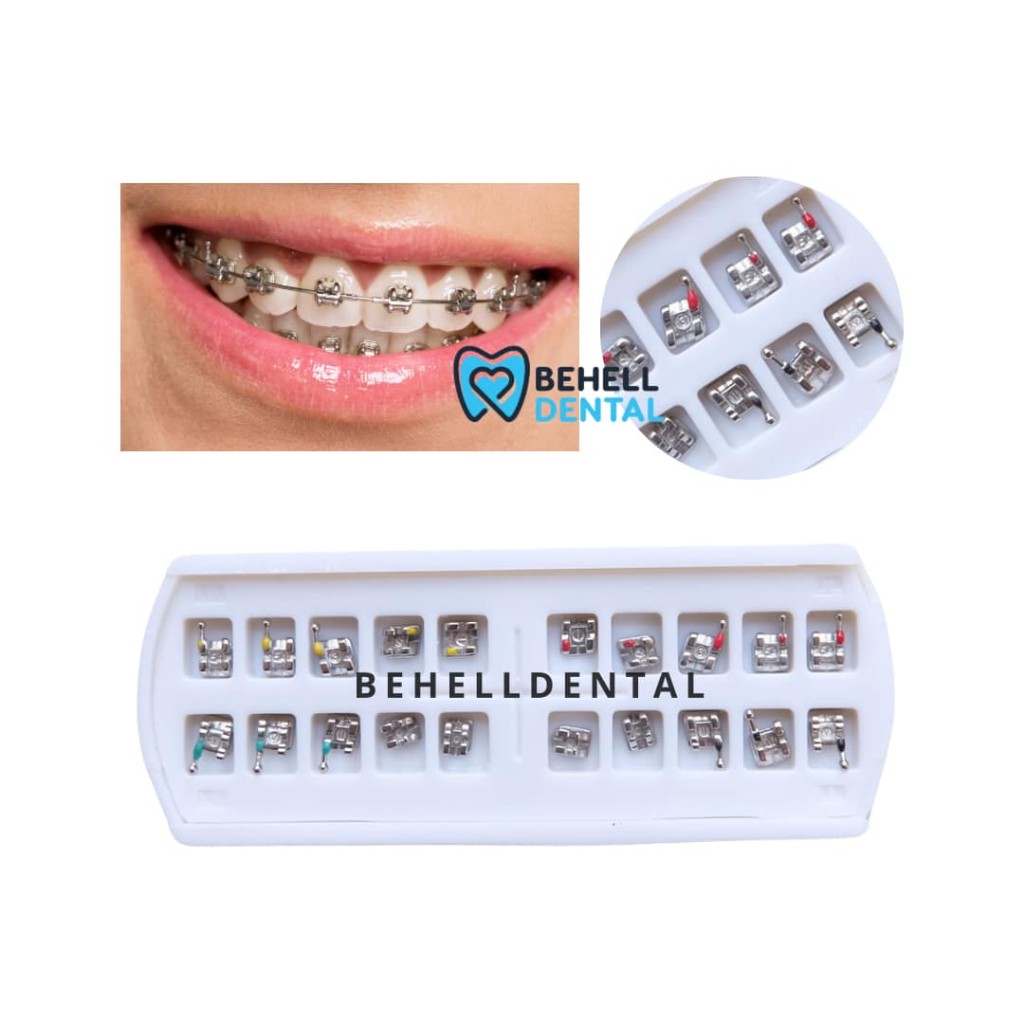 ORIGINAL BRACKET BEHEL GIGI METAL METALIC ORTHO FDA Mini Roth 345 HOOK / AEGIS / GEOUSIS / LUXURY MI