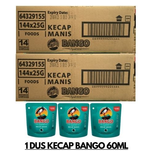 

1 DUS KECAP BANGO 60ML ISI 48PCS PROMO HARGA GROSIR