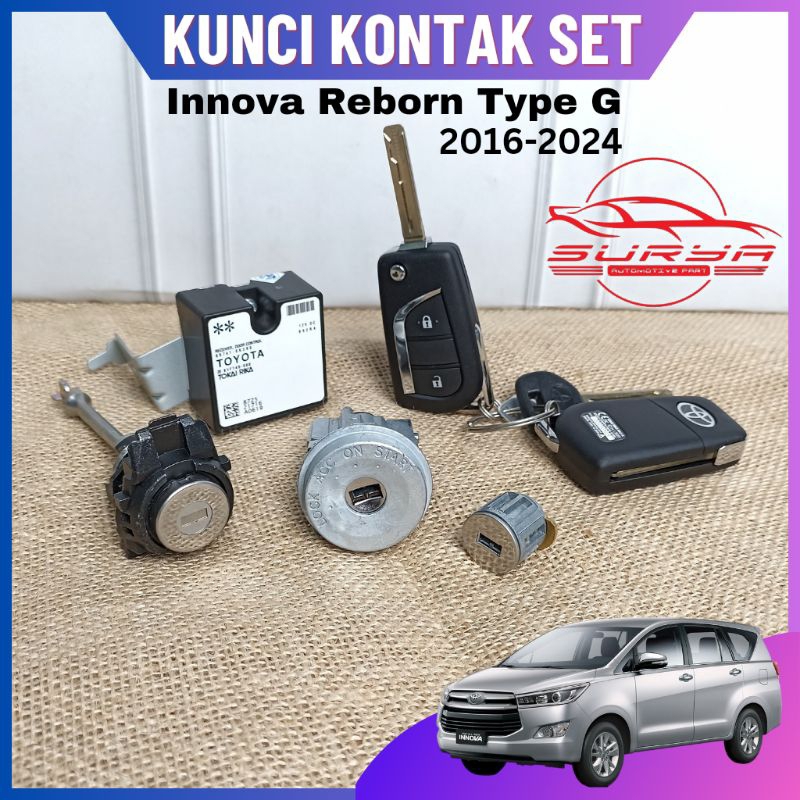 Kunci Kontak Set Toyota Innova Reborn Type G ORIGINAL