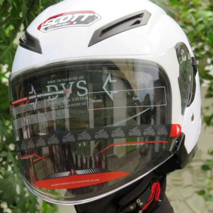 Kaca Helm Scott GP TECH CLEAR