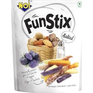 

Tong Garden NOI Fun Stick - Aneka Stik Umbi Rasa Asin 80 g ( 1 Pack isi 5 bungkus 16 Gr )