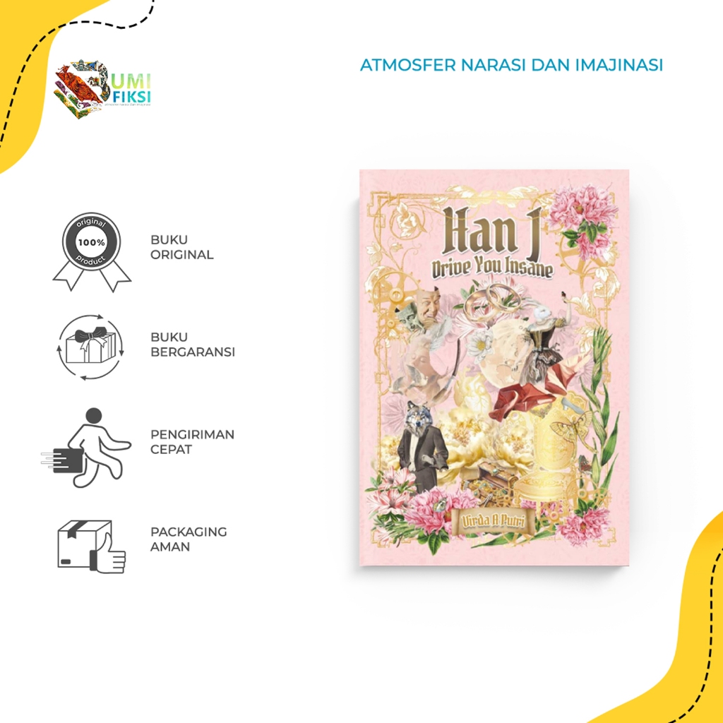 READY STOK - Buku Novel - Han J; Drive You Insane - Virda A Putri - Coconut - Bumifiksi