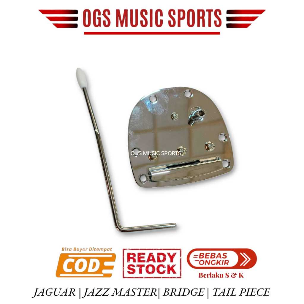Tail Piece Gitar Model Fender Jaguar