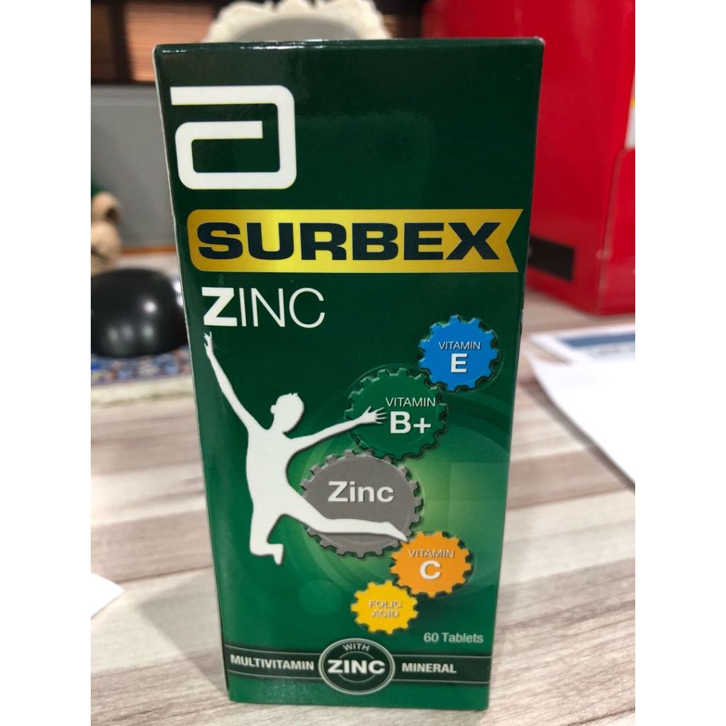 SURBEX ZINC B PLUS asli dijamin ORI