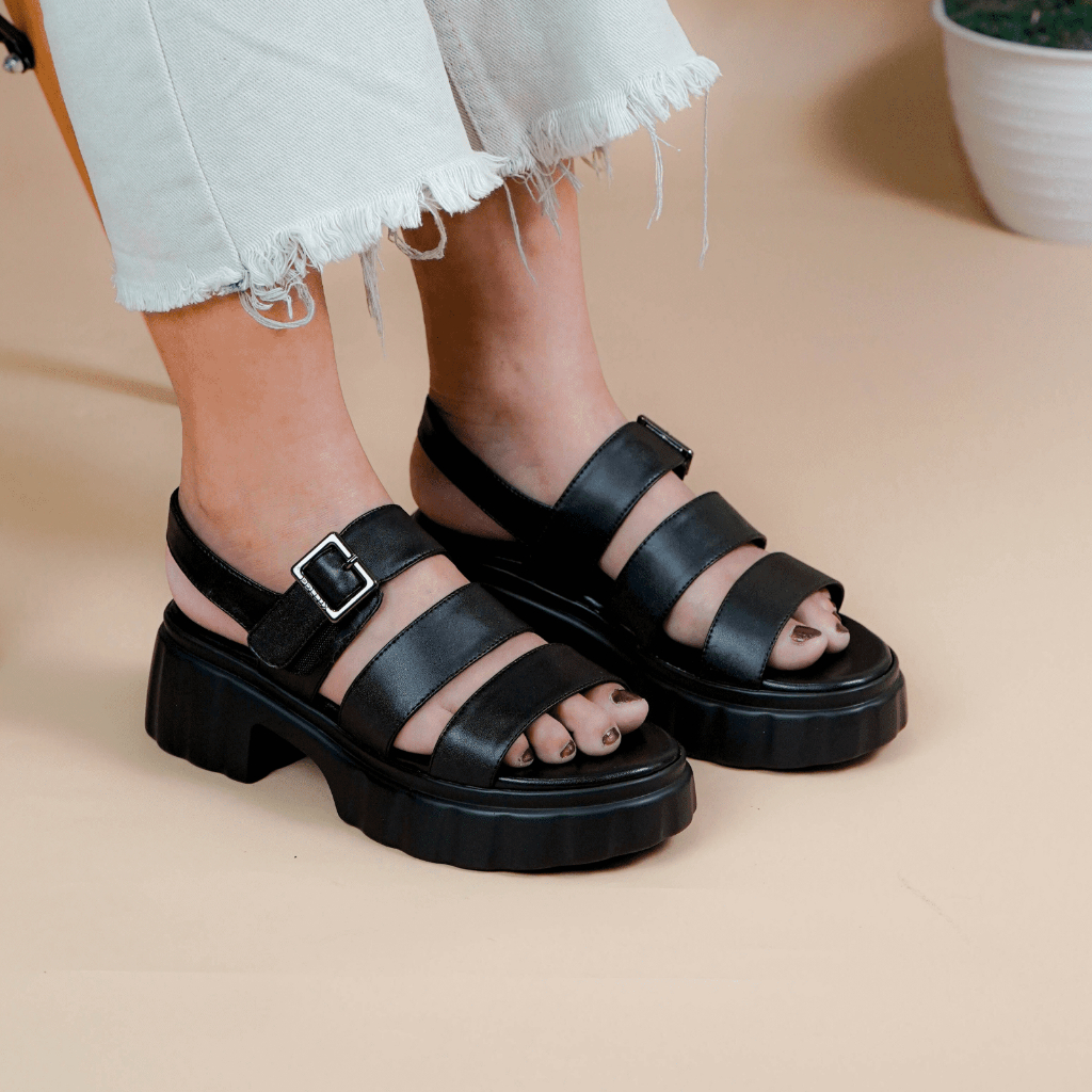 POLLUX BOLD WPOJV 11 - SEPATU SANDAL WANITA | SEPATU SANDAL WANITA KEKINIAN | SANDAL CASUAL | CHUNKY