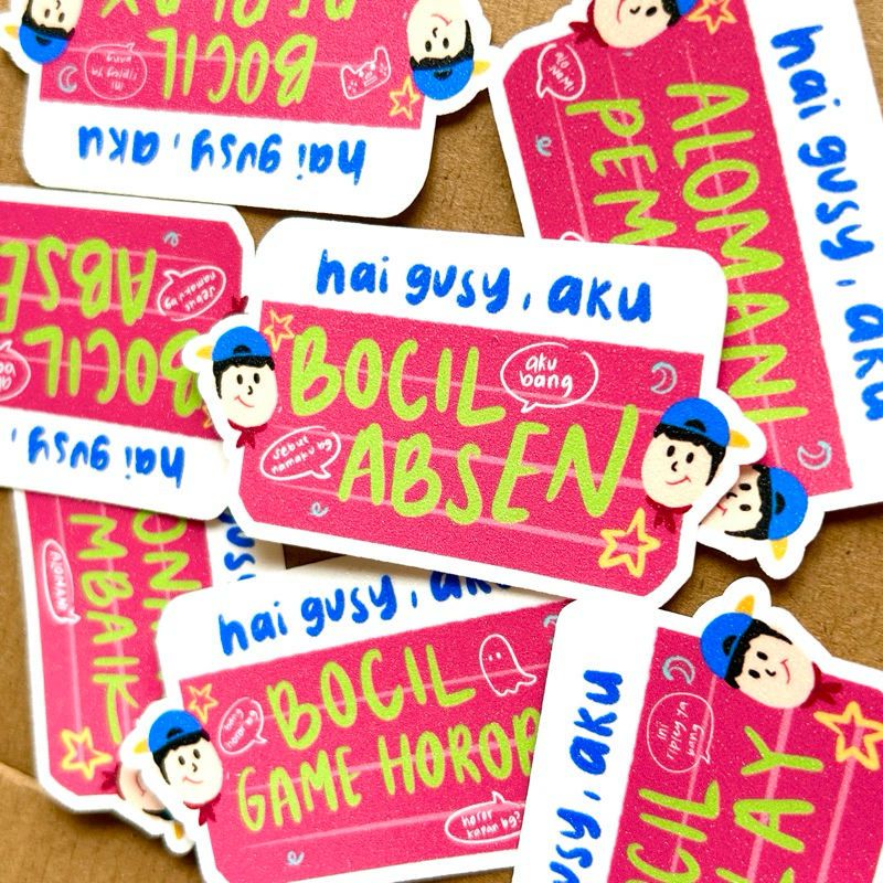 

bocil windah basudara stickers!