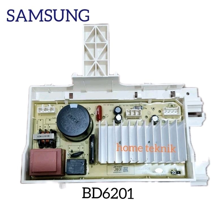 Modul power supplay mesin cuci samsung WW80T3040WW  part BD 6201 ori baru