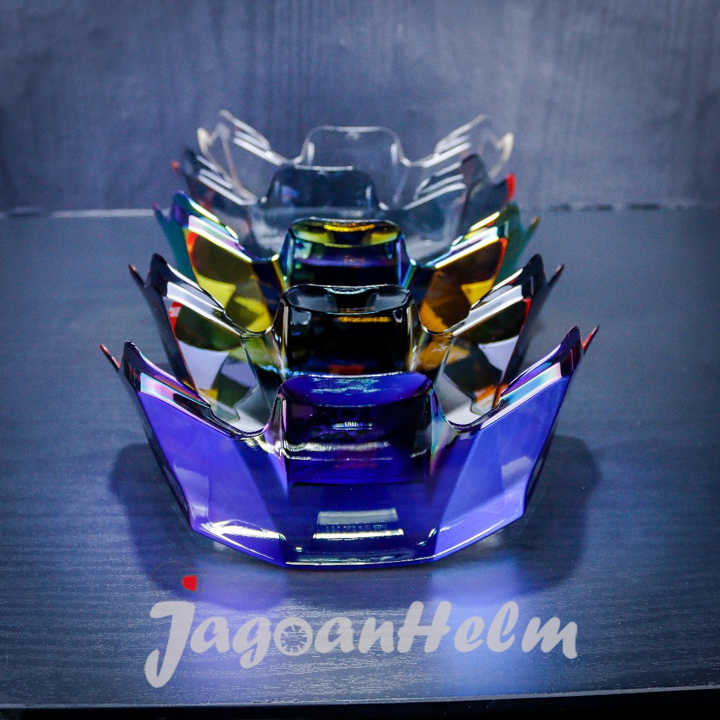 GMA SPOILER 3D HELM ARAI RX7X | IRIDIUM | POLYCARBONAT ARAI RX7X - SPOILER VZ RAM