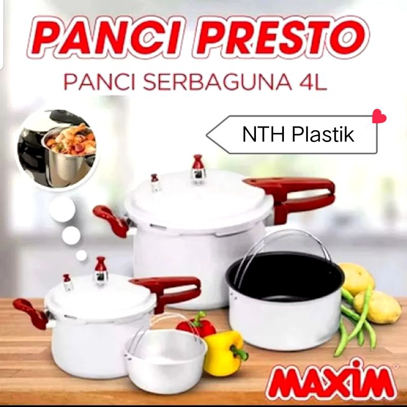 PRESTO MAXIM 4LITER PRESTO MAXIM 7 LITER