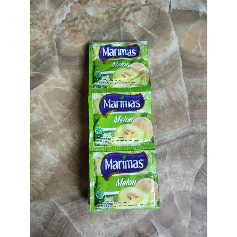 

Marimas melon 1 renceng / 10 sachet