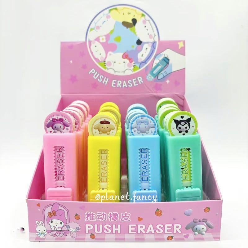 

Sliding Eraser / Penghapus Pensil Mekanik / Penghapus Pensil Karakter Viral