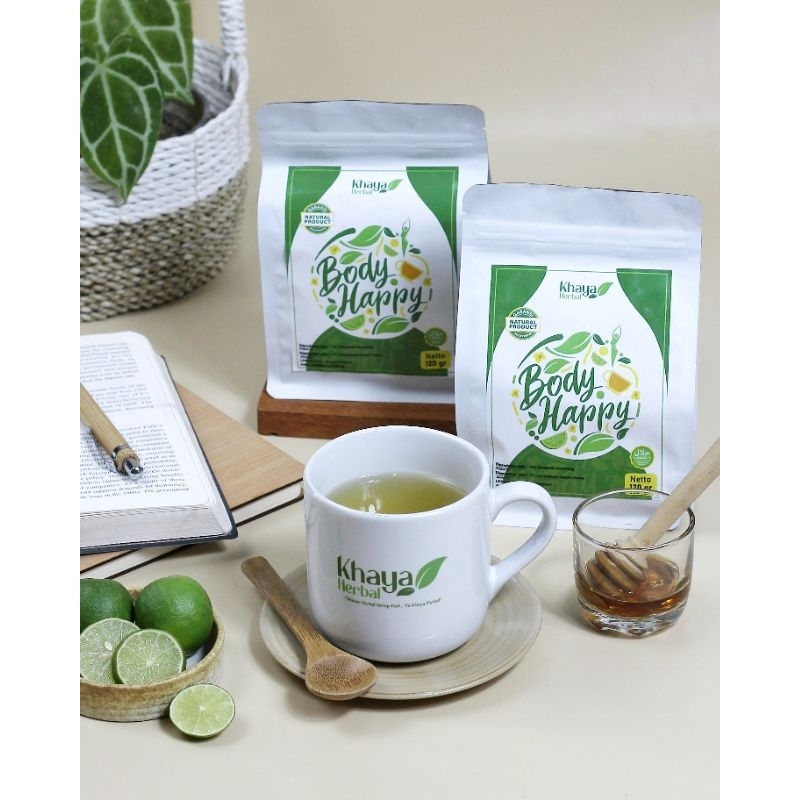 

KHAYA HERBAL - Teh Herbal Varian Body Happy - Teh Herbal Pelangsing