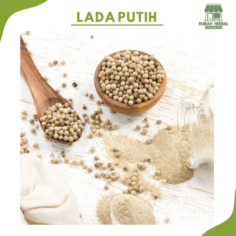 

Biji Lada Putih Utuh 1 Kg / White Pepper Kualitas Super