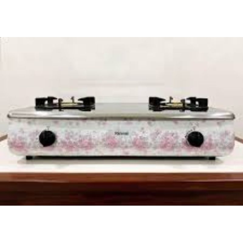 RINNAI RI-712 AF Kompor Gas Rinnai Stainless 2 Tungku RI 712 AF RI712AF