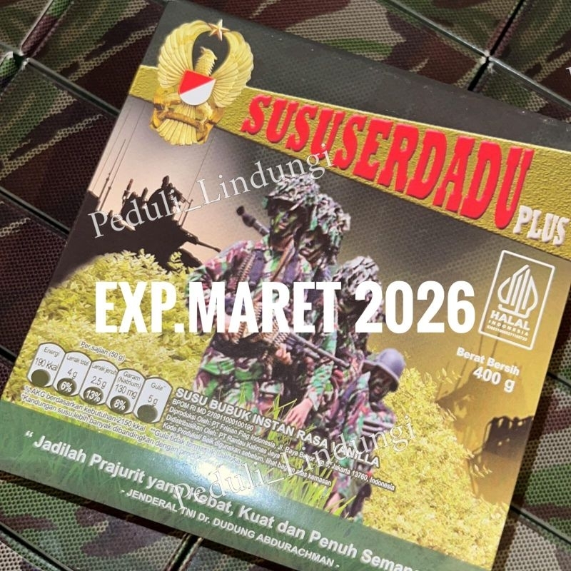 

SUSU SERDADU EXP.2026 | SUSU SERDADU | RANSUM | EPROKAL | PROMILCH