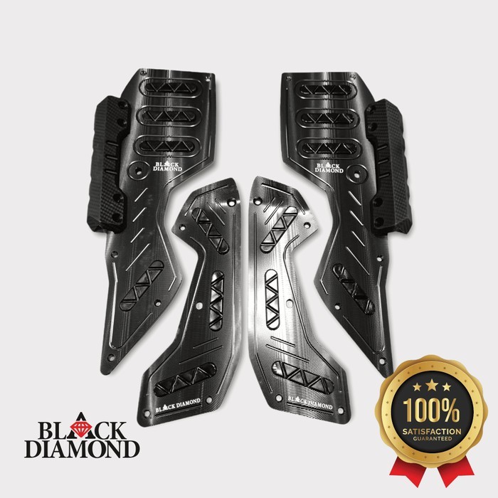 Black Diamond - Bordes Footrest Karpet NMAX New 2020/2021