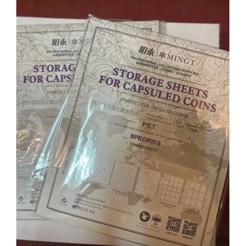 

Refil Album Mingt untuk Kapsul Uang Koin, NGC - Sekat 9