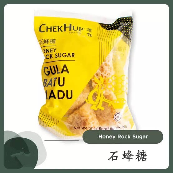 

Honey Rock Sugar Gula Batu Madu Herbal Chek Hup Malaysia 250g