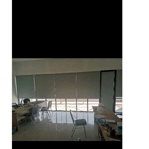 tirai roller blind jendela kantor rumah pabrik tirai gorden