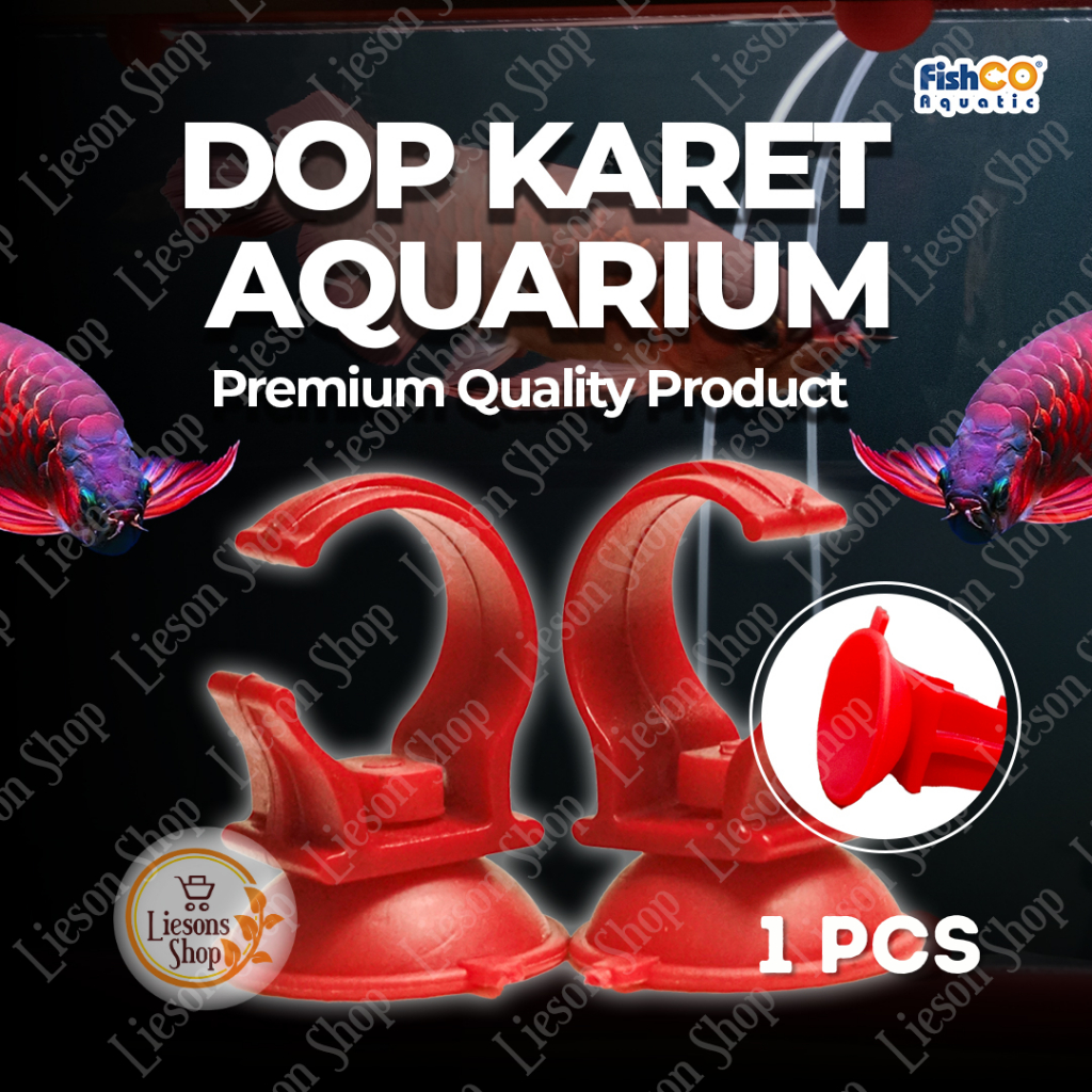 Fishco Dop Karet Lampu Celup Aquarium Suction Cup – Karet Heater