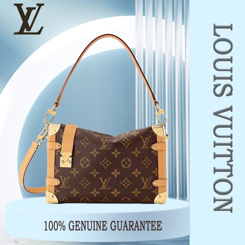 Louis Vuitton LV Side Trunk shoulder bag/tas louis vuitton asli/tas louis vuitton wanita/Tas Selempa