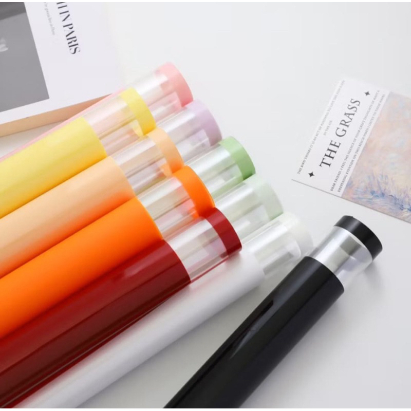 

[5 lembar ] kertas buket cellophane wraPing