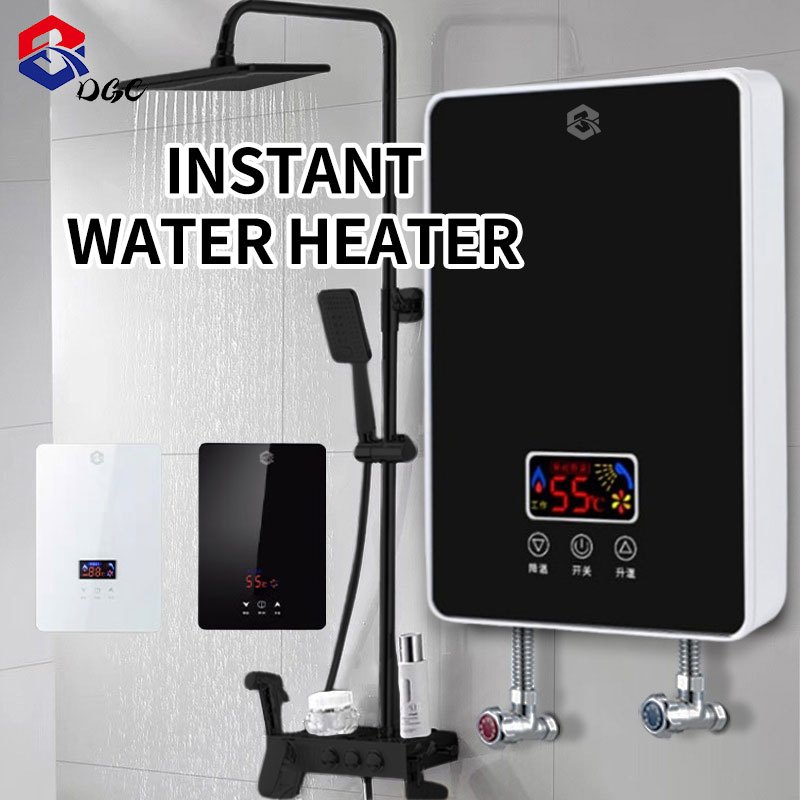 DGC Pemanas Air Hemat Listrik +Air Panas Dan Dingin Shower Set Water Heater Pemanas Air Listrik