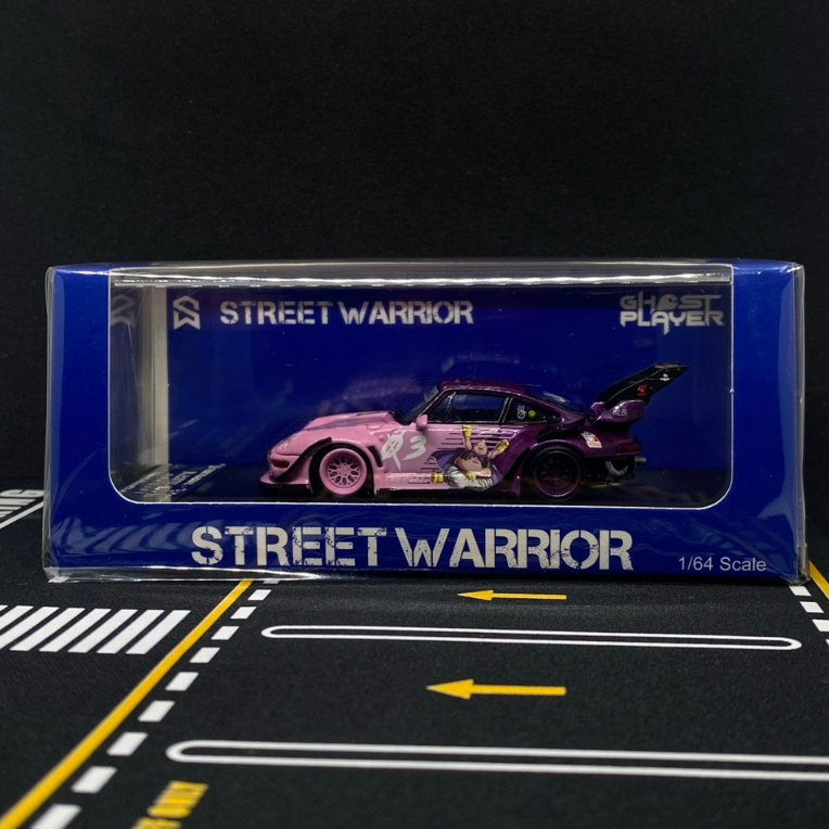 Street Warrior x Ghost Player Porsche RWB 964 Dragon Ball Z Majin Boo Limited Edition