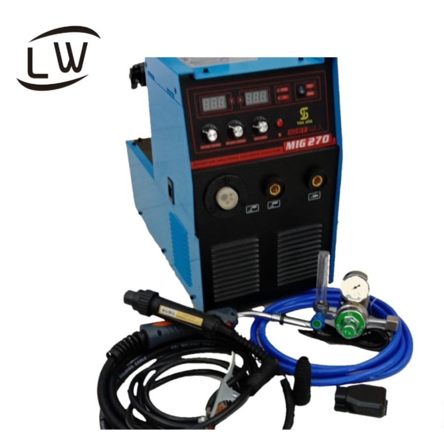 MESIN WELDING TRAFO LAS MMA & MIG 350 CO2 + WIRE FREEDER TIGA JAYA