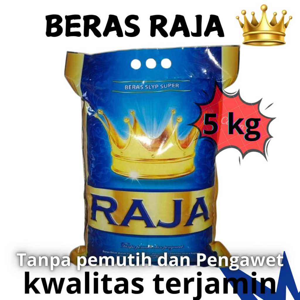 

BERAS RAJA 5 KG KWALITAS TERBAIK