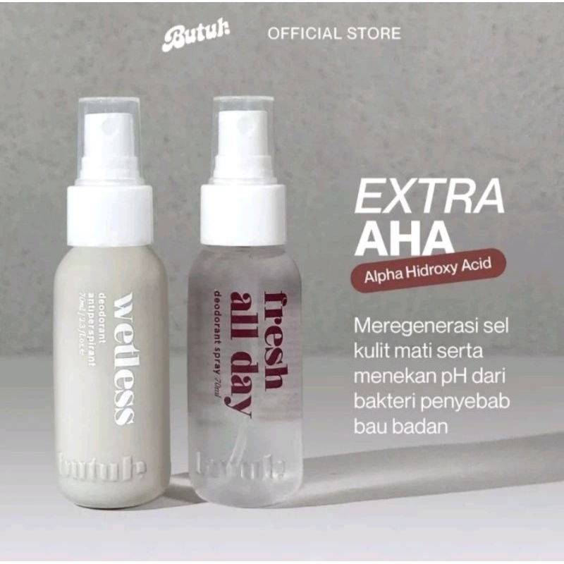 Butuh Deodorant | Fresh All Day & Wetless | Butuh Antiperspirant | Deodorant