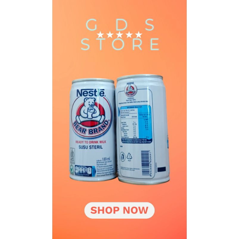 

Bear Brand 189ml 1 Karton