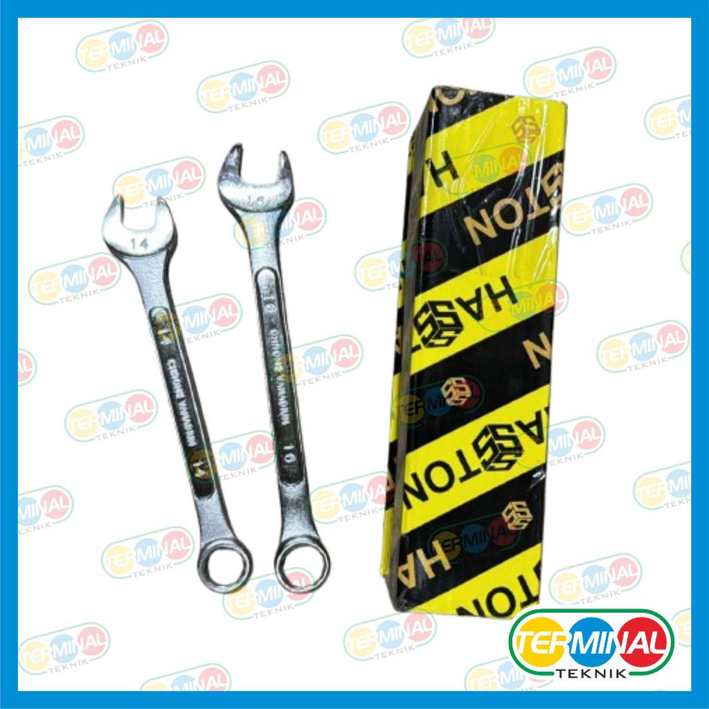 HASSTON PROHEX Kunci Ring Pas Combination Wrench Ringpas Tulang UK BESAR 27 ~ 38MM