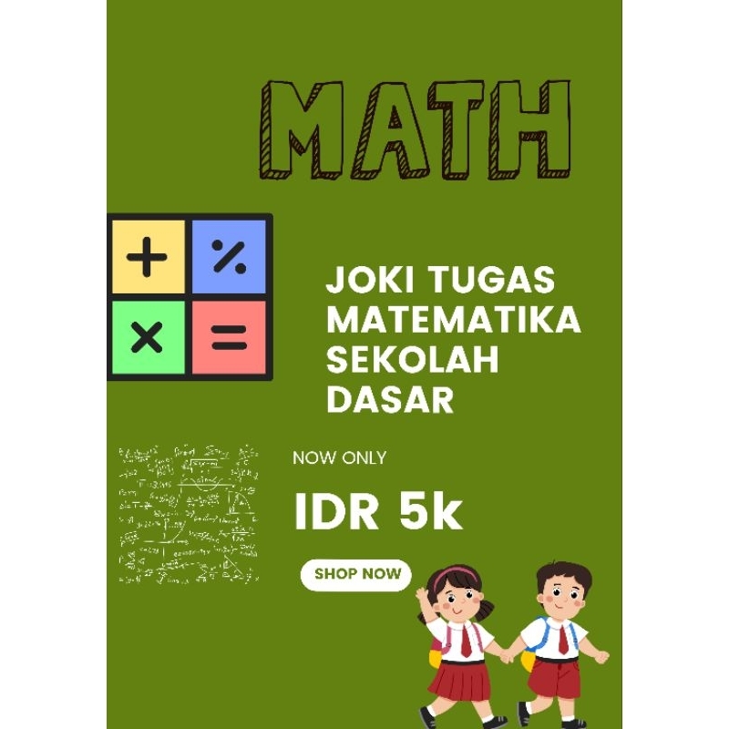 

Membantu Tugas Matematika SD