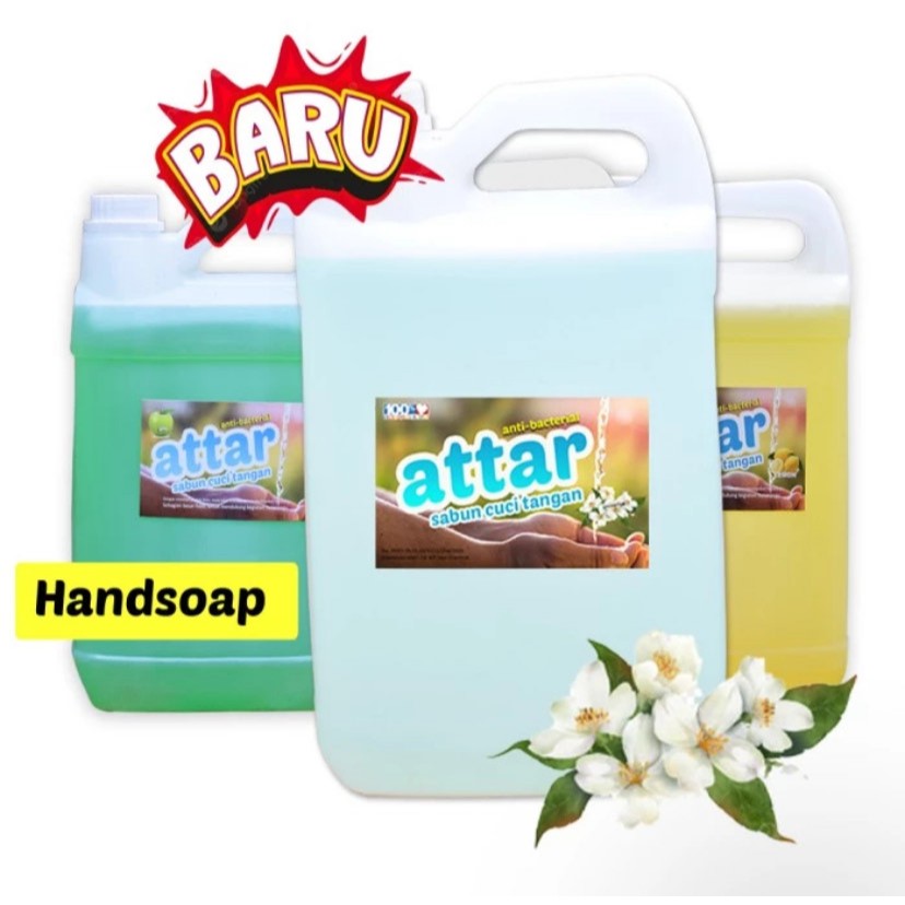 Sabun Cuci Tangan ATTAR - 5 Liter Handsoap, Handwash, Hand Soap, Hand Wash