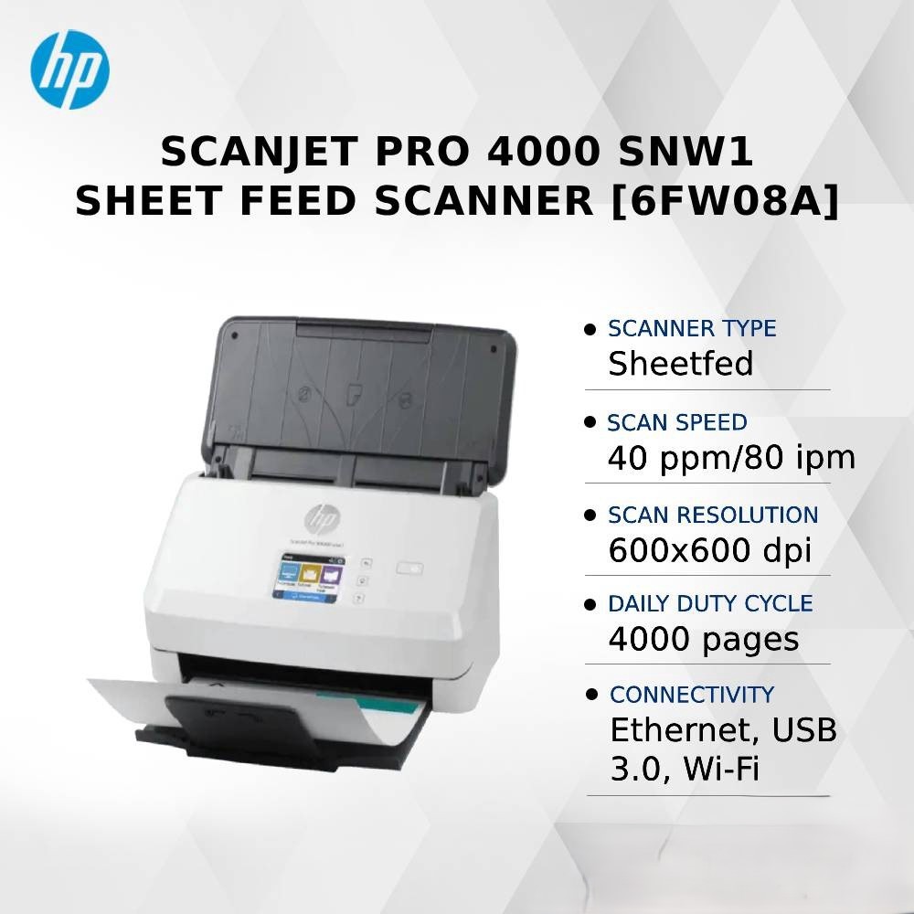 HP ScanJet Pro N4000 snw1