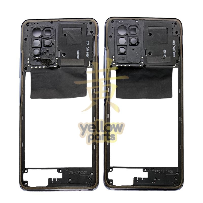 BEZZEL BEZEL BEJEL TULANG MESIN TULANG TENGAH INFINIX NOTE 10 PRO X695