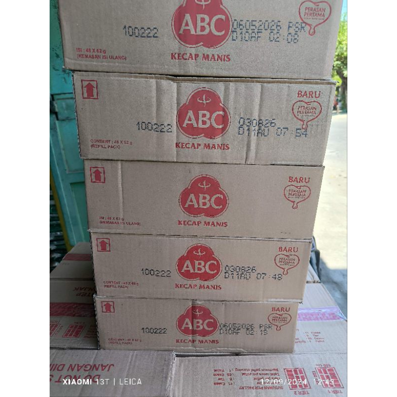 

Kecap ABC 62 ml isi 48 Pcs