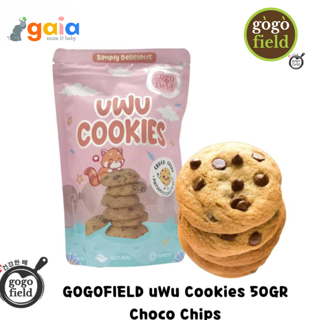 

Gogofield UWU Cookies ChocoChips 50gr