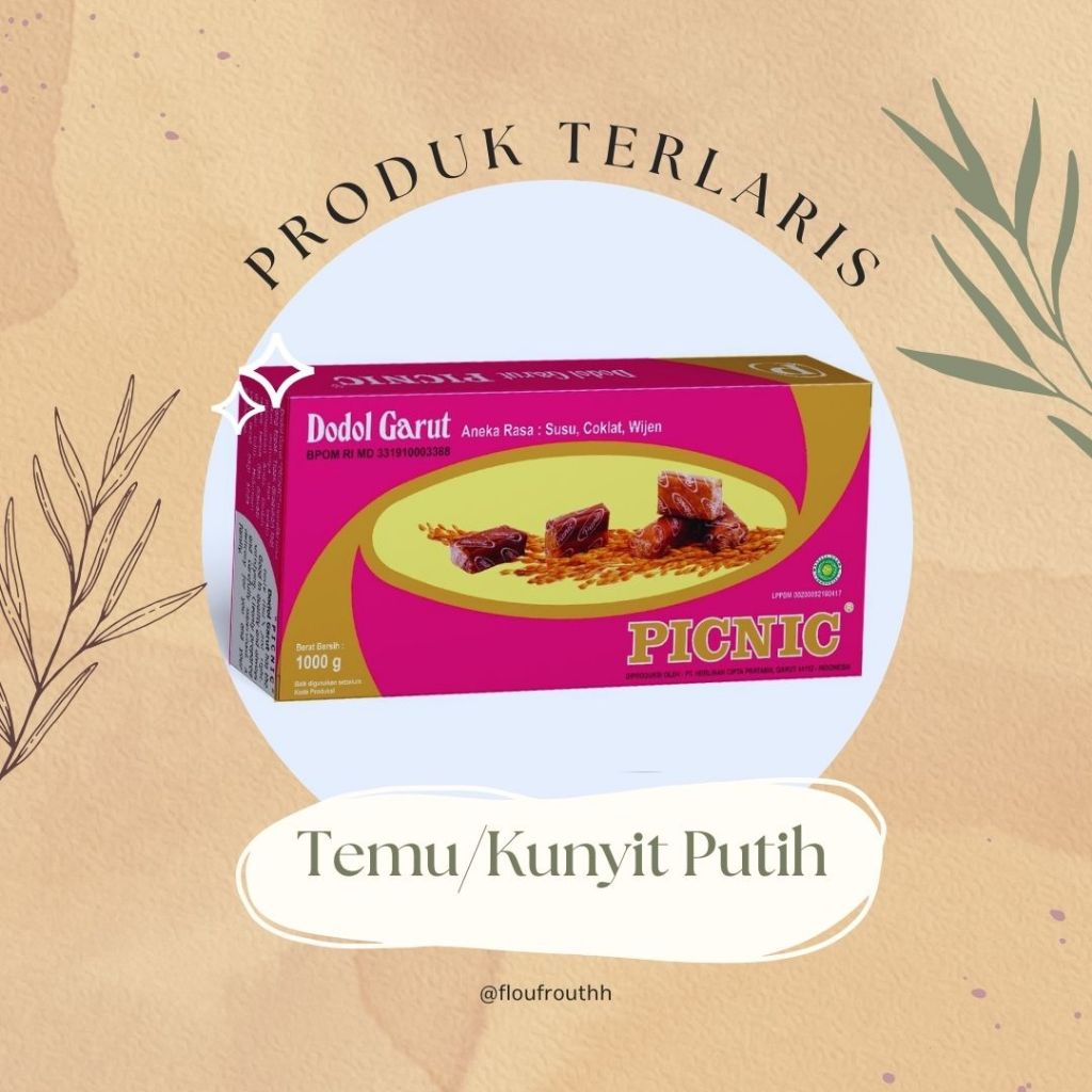 

Dodol Garut Picnic 250-1000 gram