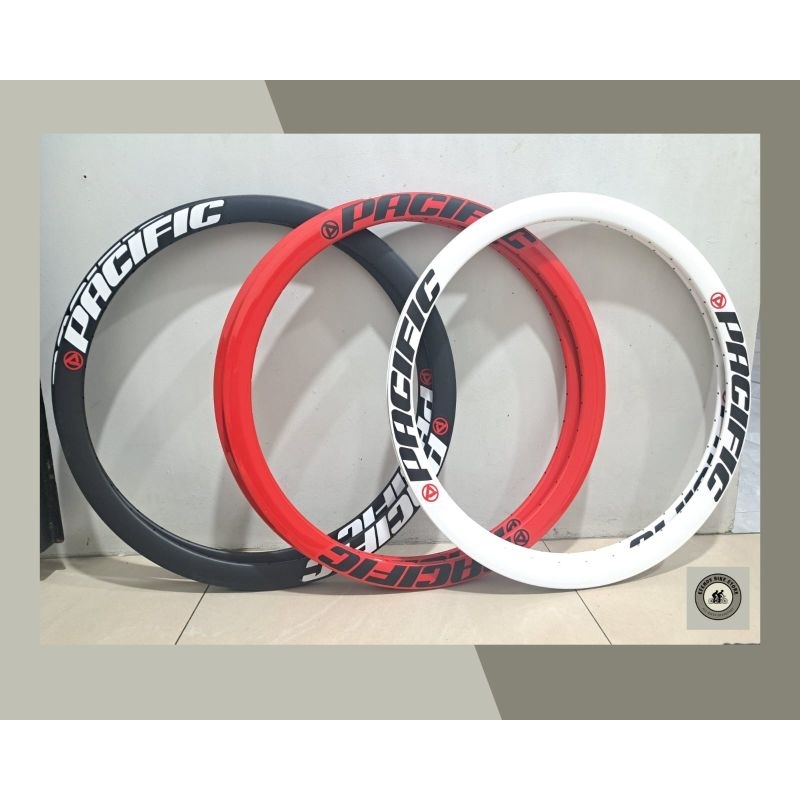 Velg Fiksi 700C Pacific 36 Hole Rim Velg Fiksi Fixie 700C Pacific Double Wall 36 Hole Velg Fiksi