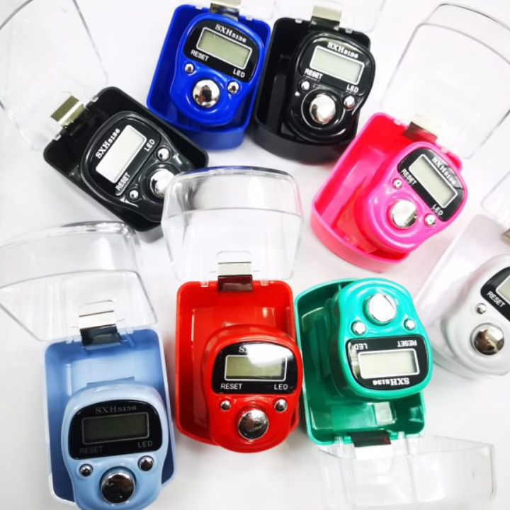 PROMO SUPER SXH Tasbih Digital Led finger Counter modul 115