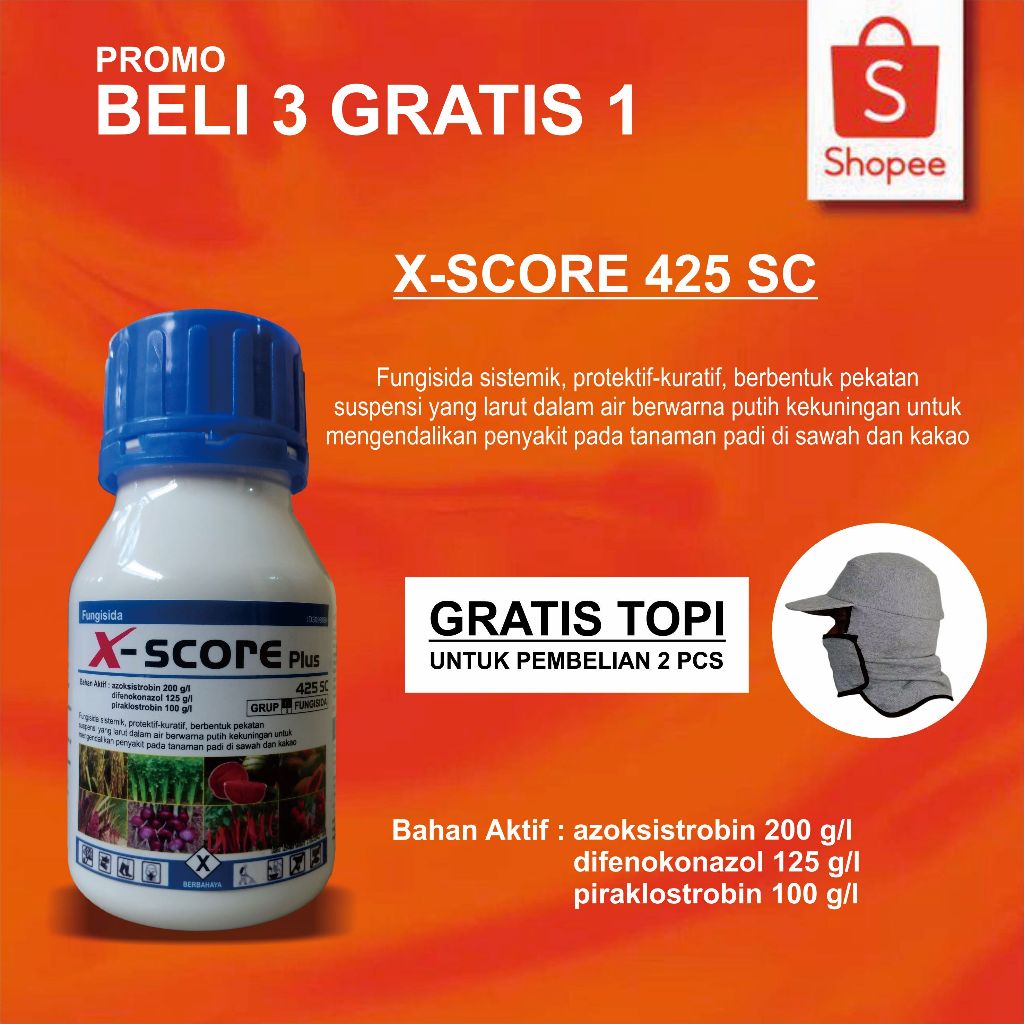 X-SCORE PLUS 425SC FUNGISIDA 250ML