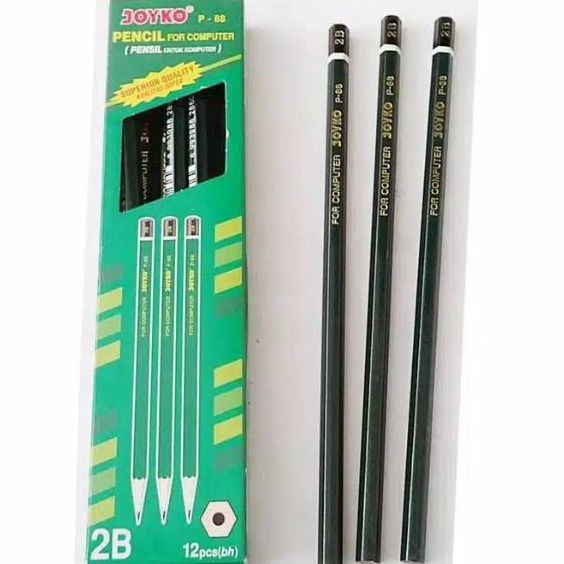 

TERJAMIN Pensil 2B P88 Pensil Komputer